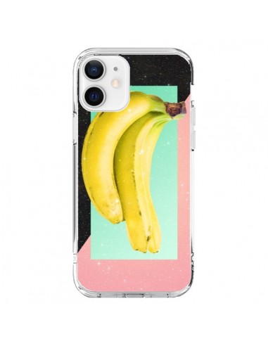 Coque iPhone 12 et 12 Pro Eat Banana Banane Fruit - Danny Ivan