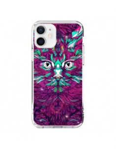 Coque iPhone 12 et 12 Pro Space Cat Chat espace - Danny Ivan