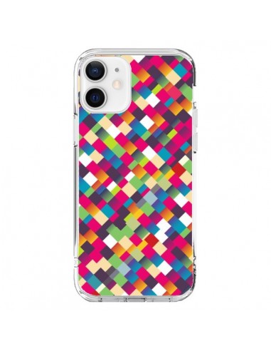 Coque iPhone 12 et 12 Pro Sweet Pattern Mosaique Azteque - Danny Ivan