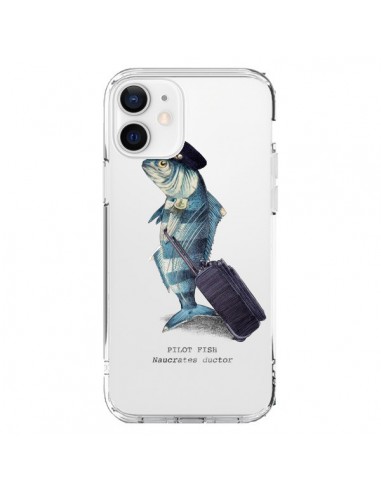 iPhone 12 and 12 Pro Case The Pilot Fish Clear - Eric Fan