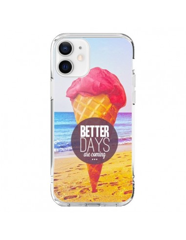 Coque iPhone 12 et 12 Pro Glace Ice Cream Été - Eleaxart