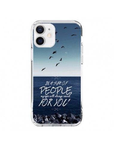 Cover iPhone 12 e 12 Pro Sea Mare Spiaggia - Eleaxart