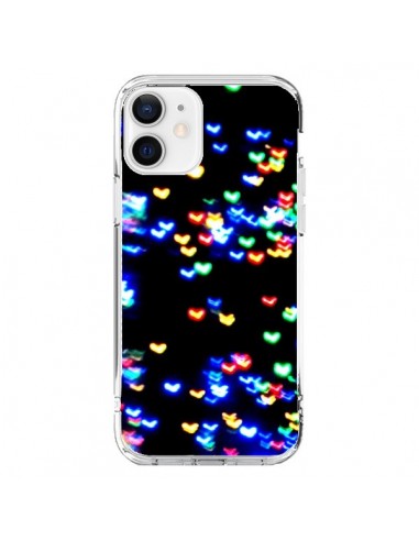 Cover iPhone 12 e 12 Pro Cuore Multicolore- Léa Clément