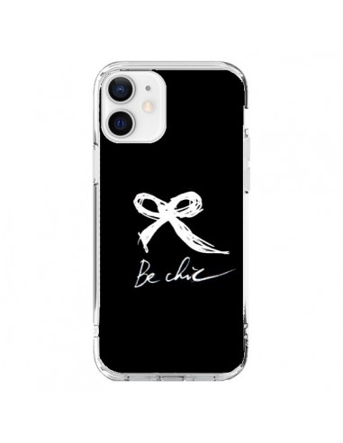 iPhone 12 and 12 Pro Case Be Chic White Bow Tie - Léa Clément