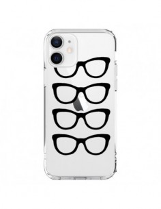 Coque iPhone 12 et 12 Pro Sunglasses Lunettes Soleil Noir...
