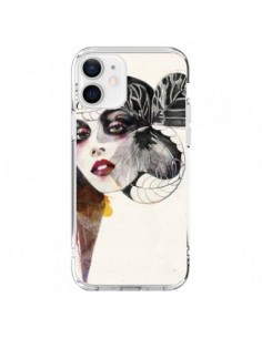 Cover iPhone 12 e 12 Pro Ragazza Fiori - Felicia Atanasiu