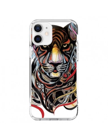 Coque iPhone 12 et 12 Pro Tigre - Felicia Atanasiu