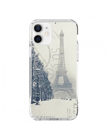 Coque iPhone 12 et 12 Pro Tour Eiffel - Irene Sneddon