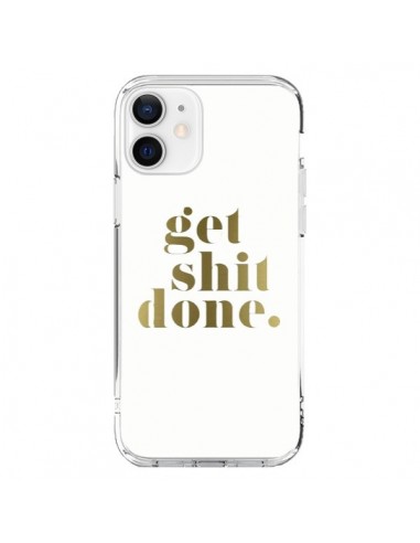 iPhone 12 and 12 Pro Case Get Shit Done Gold - Shop Gasoline