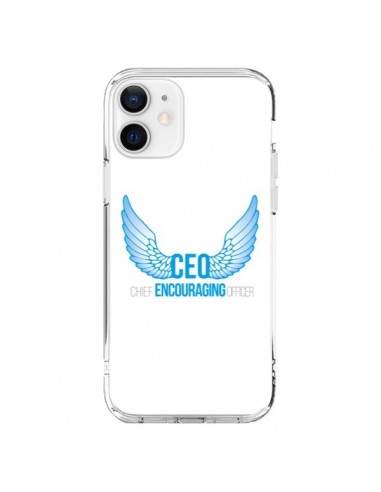 Cover iPhone 12 e 12 Pro CEO Chief Encouraging Officer Blu - Shop Gasoline