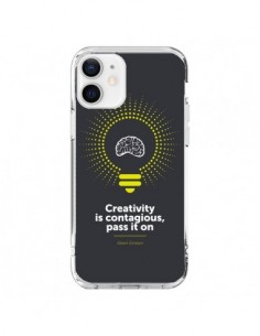 Coque iPhone 12 et 12 Pro Creativity is contagious,...