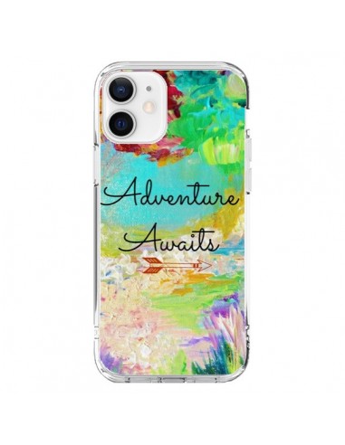 Coque iPhone 12 et 12 Pro Adventure Awaits Fleurs - Ebi Emporium