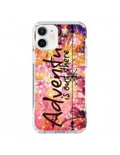 Coque iPhone 12 et 12 Pro Adventure Is Out There Fleurs -...