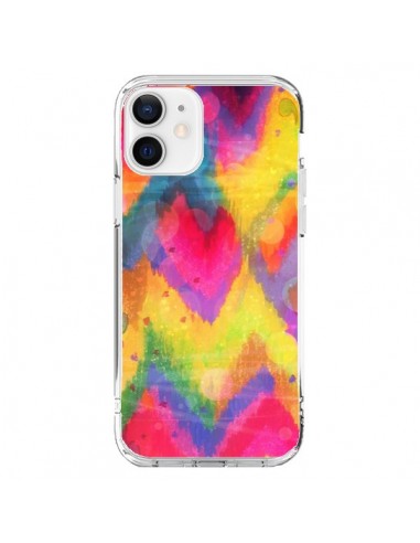 Coque iPhone 12 et 12 Pro Coeur Tribal - Ebi Emporium