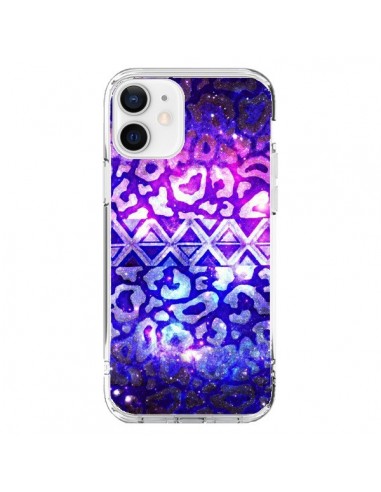 Coque iPhone 12 et 12 Pro Tribal Leopard Galaxy - Ebi Emporium