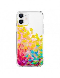 Coque iPhone 12 et 12 Pro Creation in Color Jaune Yellow...