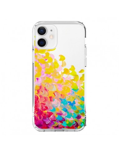 Cover iPhone 12 e 12 Pro Creation in Colore Giallo Trasparente - Ebi Emporium