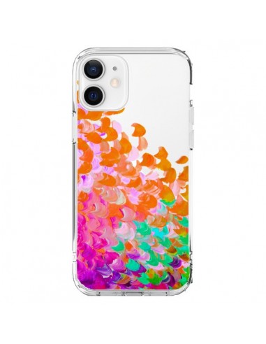 Cover iPhone 12 e 12 Pro Creation in Colore Arancione Trasparente - Ebi Emporium