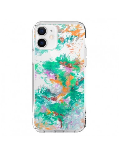 Cover iPhone 12 e 12 Pro Sirena Fiori Trasparente - Ebi Emporium