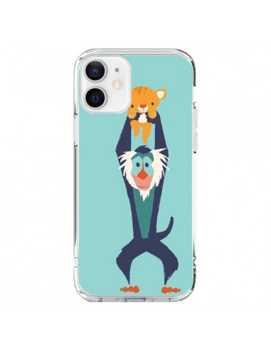 Coque iPhone 12 et 12 Pro Futur Roi Lion King Rafiki - Jay Fleck