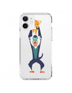 Coque iPhone 12 et 12 Pro Futur Roi Lion King Rafiki...