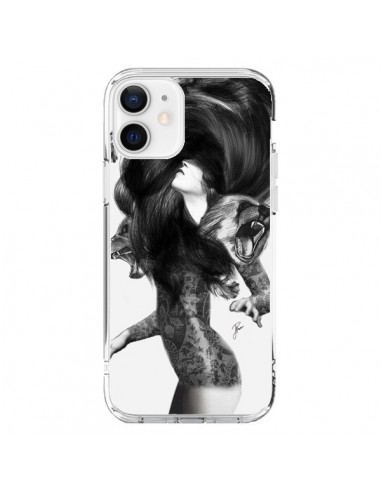 Coque iPhone 12 et 12 Pro Femme Ours - Jenny Liz Rome