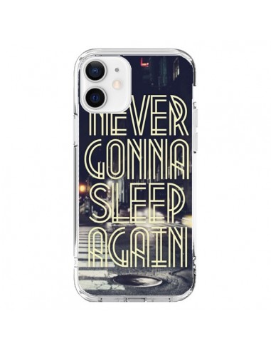 Coque iPhone 12 et 12 Pro Never Gonna Sleep New York City - Javier Martinez