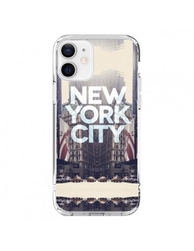 Coque iPhone 12 et 12 Pro New York City Vintage - Javier Martinez