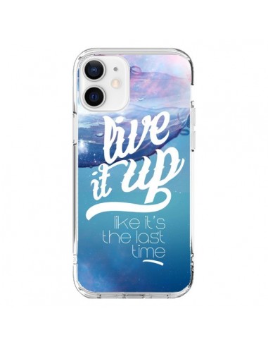 Coque iPhone 12 et 12 Pro Last Time Bleu - Javier Martinez