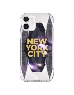 Coque iPhone 12 et 12 Pro New York City Orange - Javier...