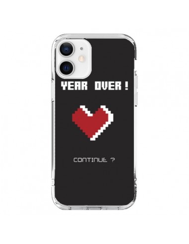 Coque iPhone 12 et 12 Pro Year Over Love Coeur Amour - Julien Martinez