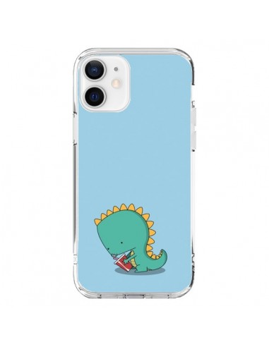 Coque iPhone 12 et 12 Pro Dino le Dinosaure - Jonathan Perez