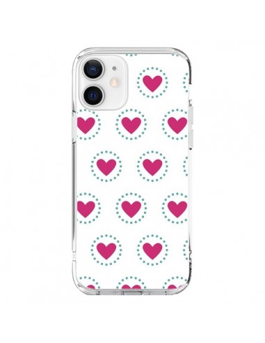 Coque iPhone 12 et 12 Pro Coeur Cercle - Jonathan Perez