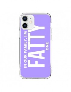 Coque iPhone 12 et 12 Pro In our family i'm the Fatty one...