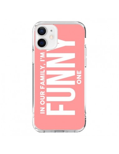 Coque iPhone 12 et 12 Pro In our family i'm the Funny one - Jonathan Perez
