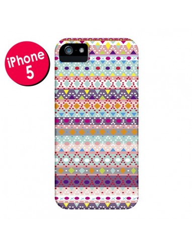 Coque Ayasha Azteque pour iPhone 5 et 5S - Monica Martinez