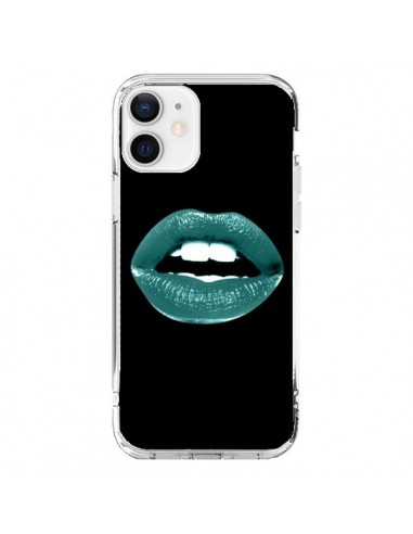 iPhone 12 and 12 Pro Case Lips Blue - Jonathan Perez