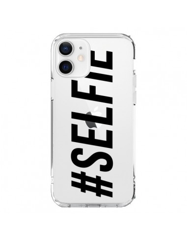 Coque iPhone 12 et 12 Pro Hashtag Selfie Transparente - Jonathan Perez