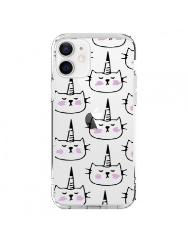 Coque iPhone 12 et 12 Pro Licorne Unicorn Dessin Transparente - Dricia Do