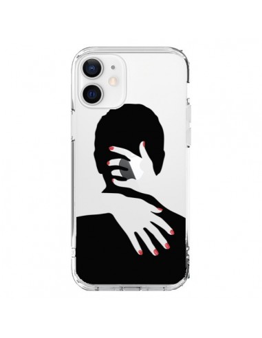 Coque iPhone 12 et 12 Pro Calin Hug Mignon Amour Love Cute Transparente - Dricia Do
