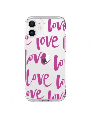 Cover iPhone 12 e 12 Pro Amore Trasparente - Dricia Do