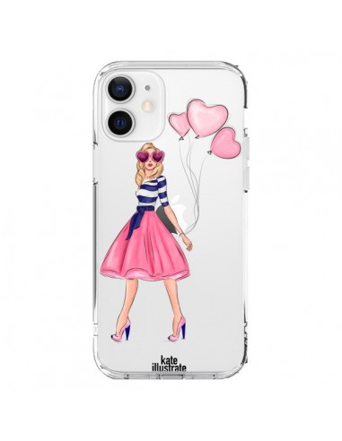Coque iPhone 12 et 12 Pro Legally Blonde Love Transparente - kateillustrate