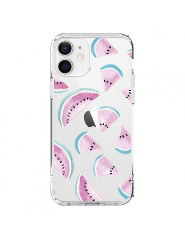 iPhone 12 and 12 Pro Case Watermalon Fruit Summer Clear - Lisa Argyropoulos