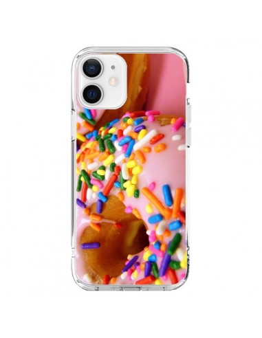 Coque iPhone 12 et 12 Pro Donuts Rose Candy Bonbon - Laetitia