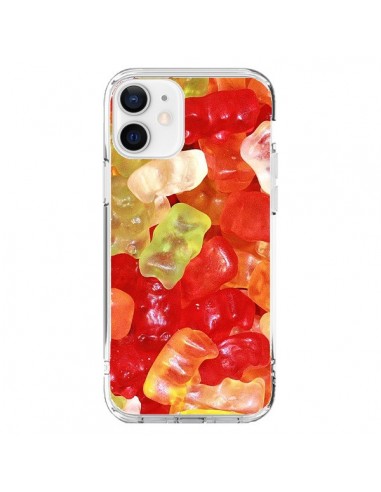 Coque iPhone 12 et 12 Pro Bonbon Ourson Multicolore Candy - Laetitia