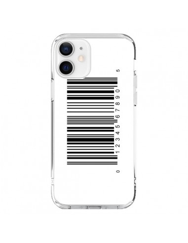 iPhone 12 and 12 Pro Case Barcode Black - Laetitia