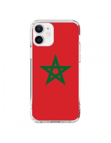 Coque iPhone 12 et 12 Pro Drapeau Maroc Marocain - Laetitia