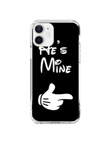 Coque iPhone 12 et 12 Pro He's Mine Il est à Moi Amour Amoureux - Laetitia