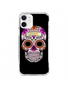 iPhone 12 and 12 Pro Case Skull Messicano Multicolor -...