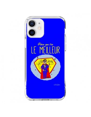 Coque iPhone 12 et 12 Pro Le meilleur Papa Fête des Pères - Leellouebrigitte